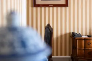 Savoy Room A framed picture on the wall in an interior.