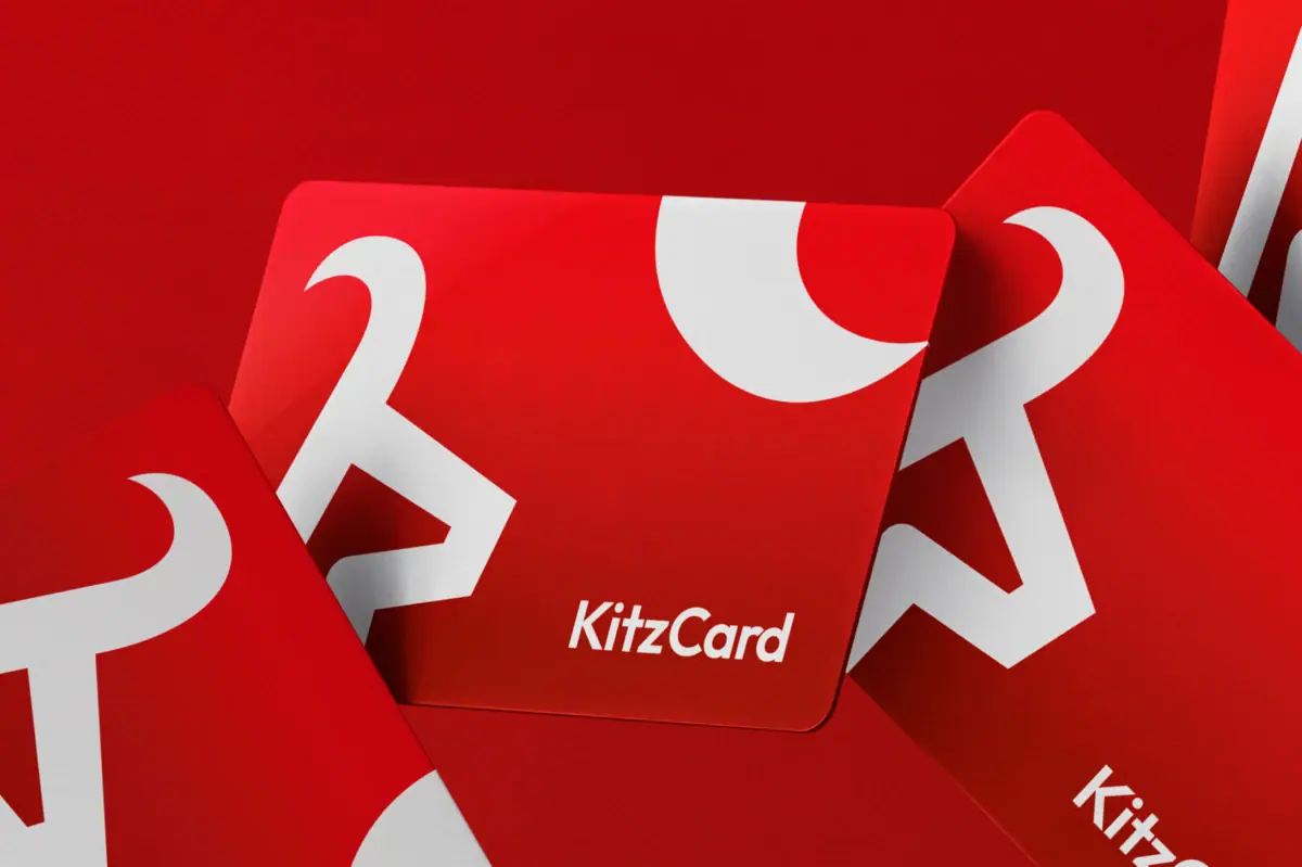 KitzCard Red KitzCard guest cards
