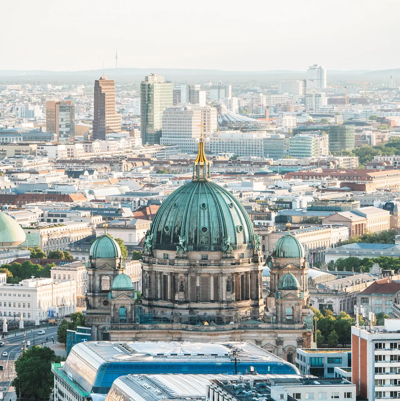 Berlin Cathedral Aerial view of Berlin Cathedral